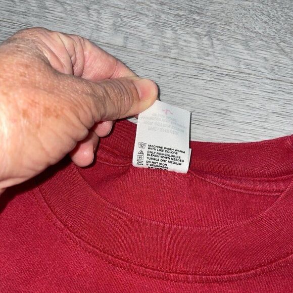 Vintage Mens Large Yellowstone National Park Long Sleeve Tee Crewneck Sweatshirt - Picture 5 of 11